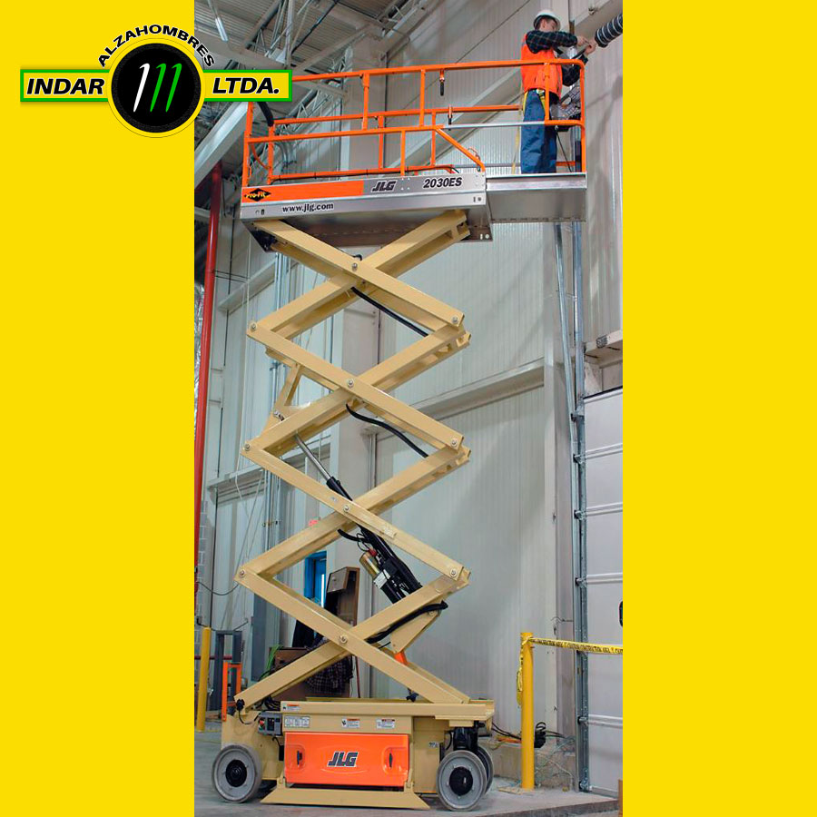 PLATAFORMA DE TIJERA ELECTRICA JLG 2030ES 8.10MT